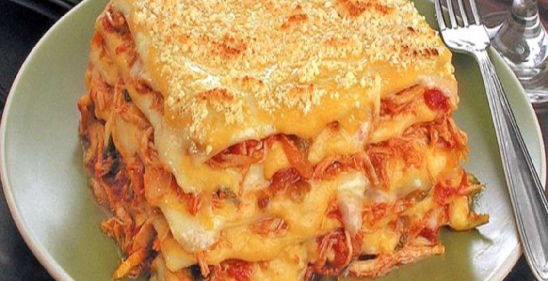 Lasanha de frango molhadinha e cremosa - receita prática e deliciosa. Fonte: Pixabay
