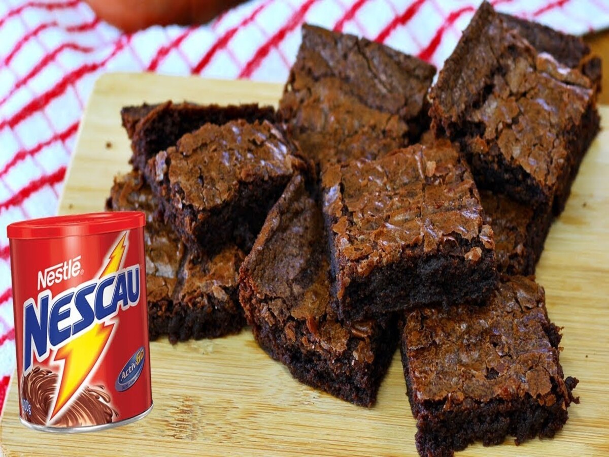 Receita de brownie de nescau deliciosa e barata - veja ingredientes - Fonte: Canvas