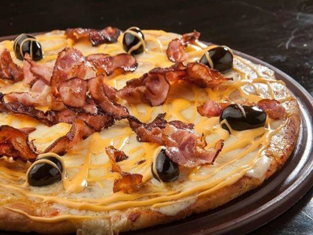 Pizza de bacon com cheddar: receita prática, rápida e deliciosa - Fonte: Pixabay