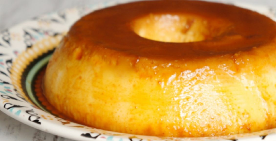 Pudim de leite condensado na Airfryer (Foto: Reprodução/Dani Noce/Pinterest)