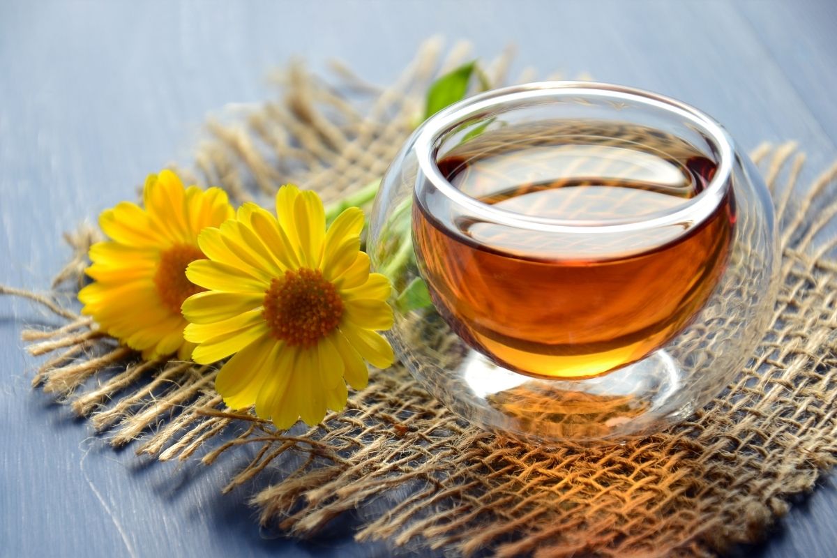 Super chá seca barriga: o mix de ervas que promete trincar a barriga - Reprodução: Canva