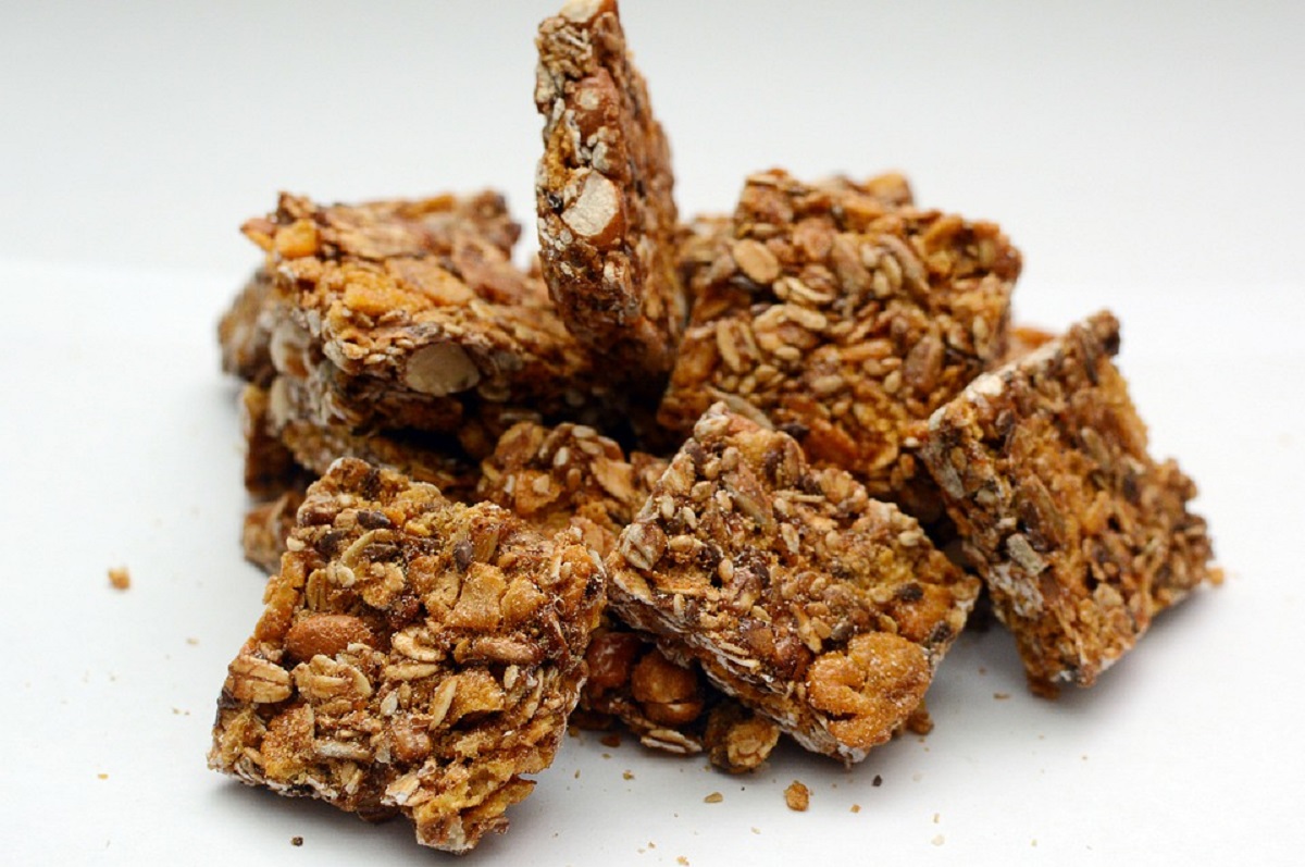 Barrinha de granola caseira (Foto: Pixabay)