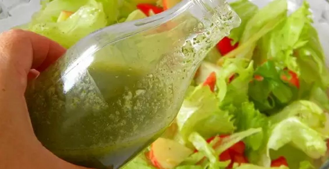 Molho para salada verde (Foto: aquinacozinha.com)