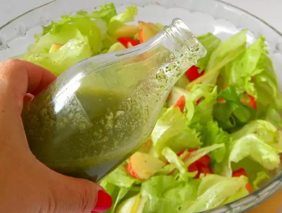 Molho para salada verde (Foto: aquinacozinha.com)