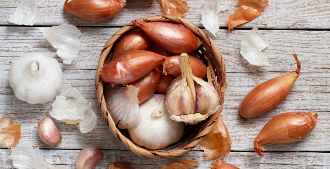 Alho e cebola - Reprodução Canva