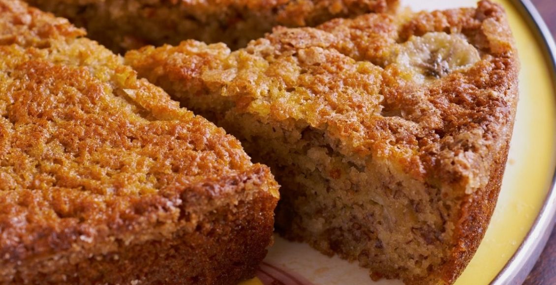 Bolo de banana - reprodução Canva