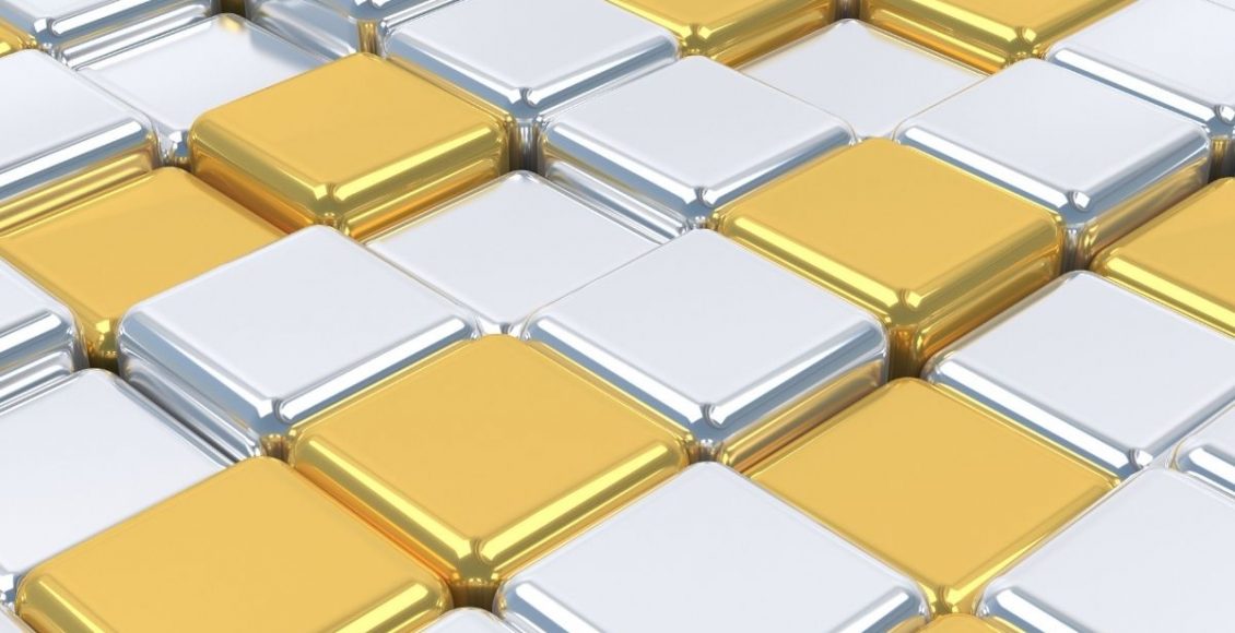 Prata e ouro - Reprodução Canva