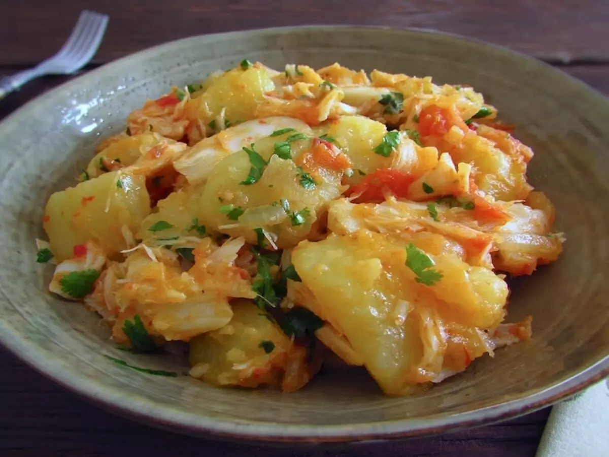 Bacalhau com batatas: receita rápida e prática para fazer em casa - Fonte: Pixabay
