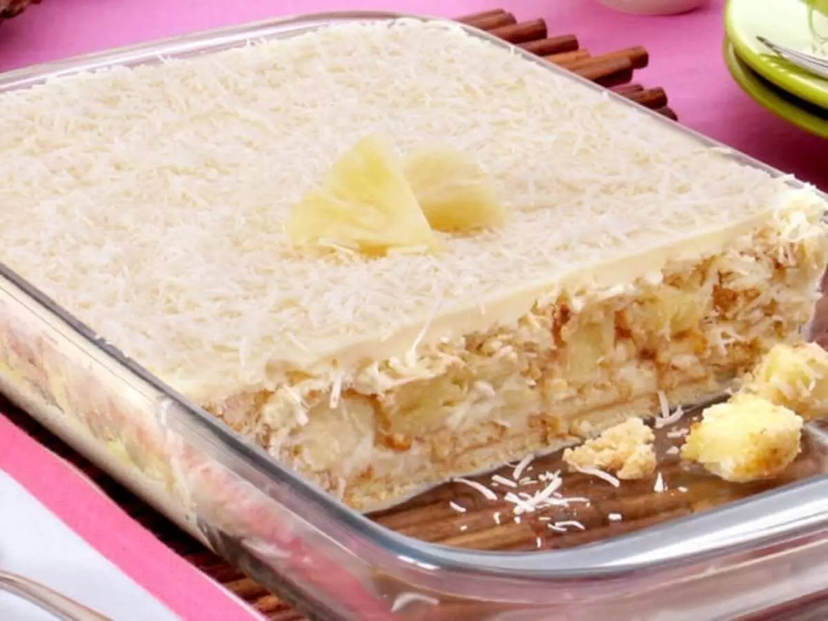 Pavê de coco com abacaxi - veja passo a passo e receita completa - Fonte: Pixabay