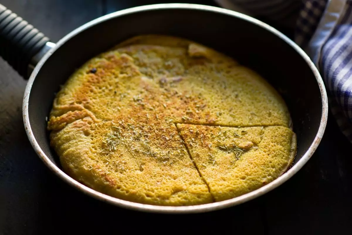 Você conhece o omelete de grão-de-bico Aprenda a receita em 10 minutos - Reprodução Canva