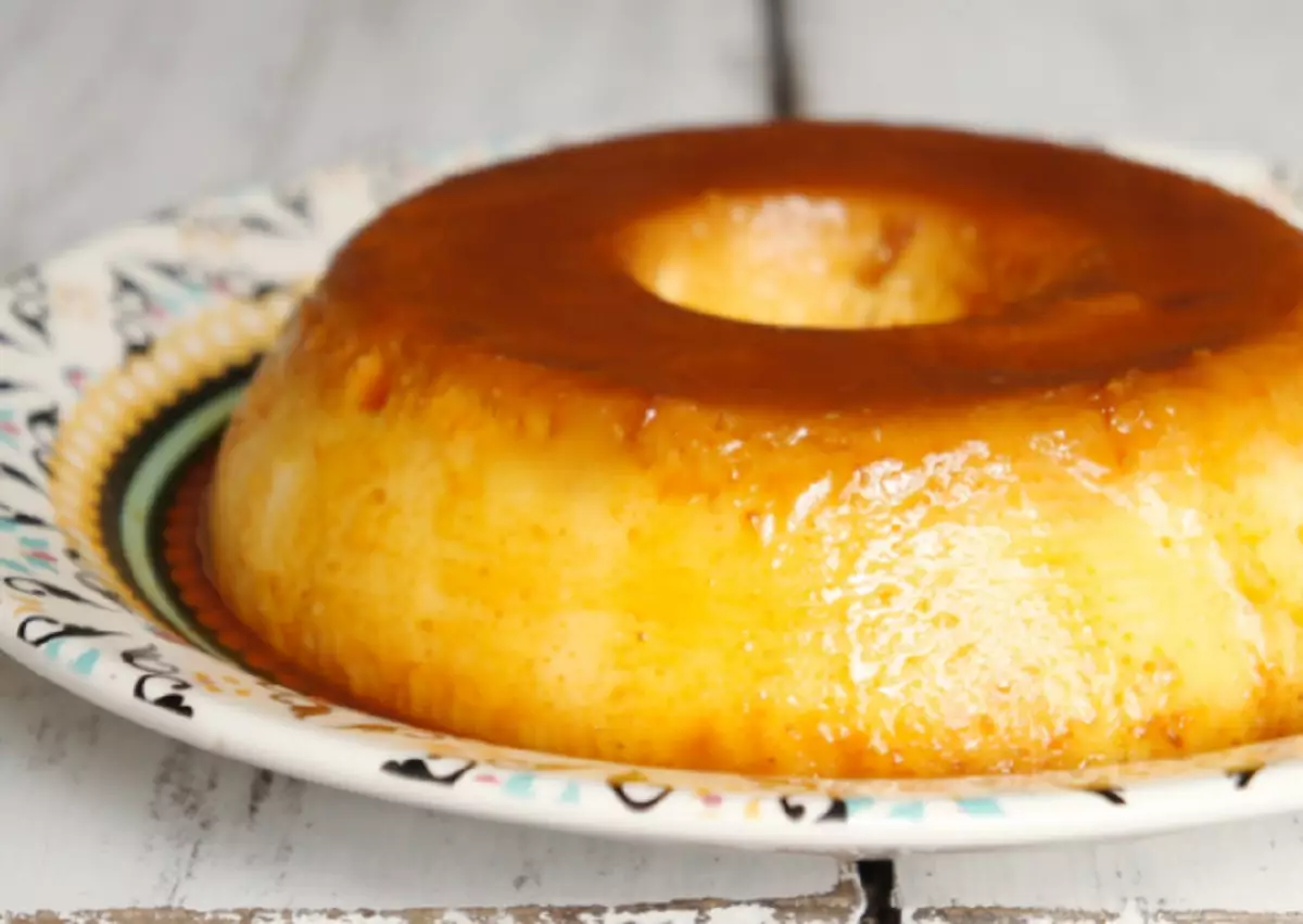 Pudim de leite condensado na Airfryer (Foto: Reprodução/Dani Noce/Pinterest)