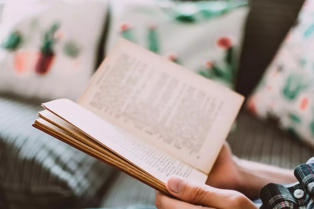 Livro com cheiro de mofo - Reprodução Canva