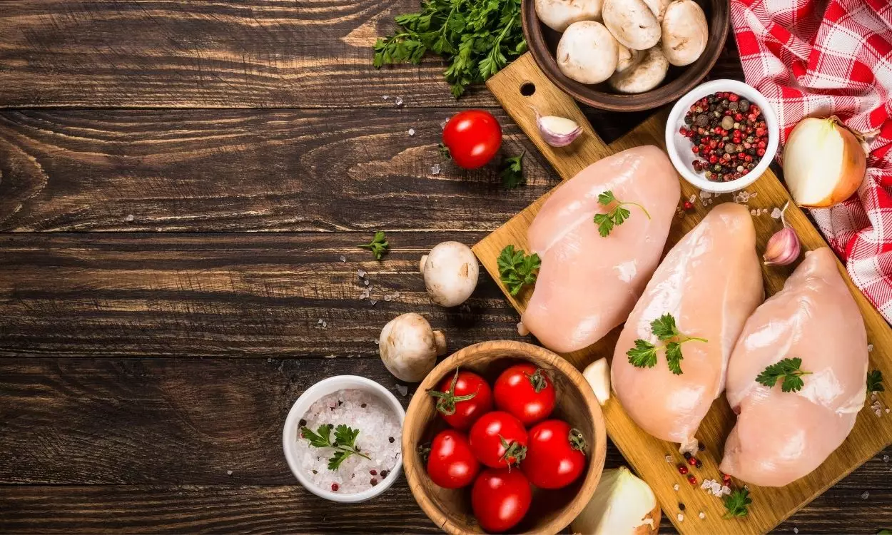 Receita simples e diferente peito de frango cremoso ao molho branco - Reprodução CANVA