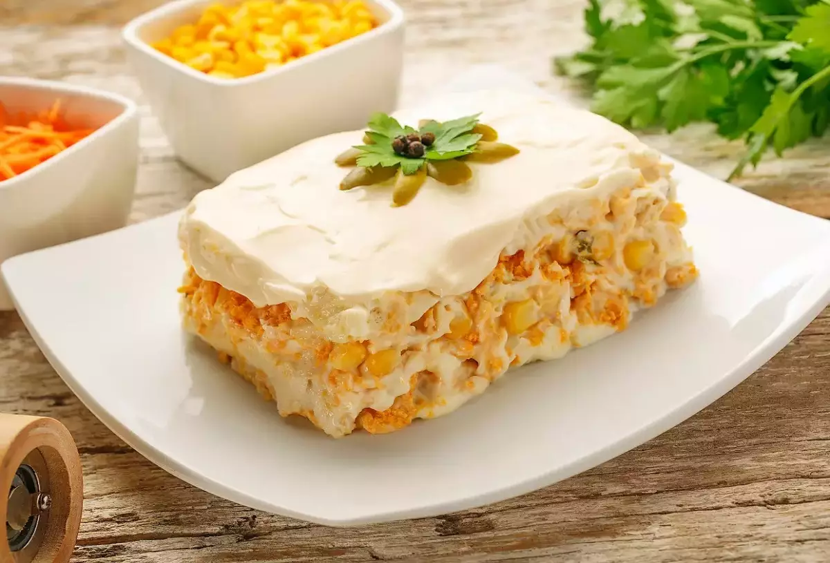 Torta fria de frango (Foto: Canva/Reprodução)