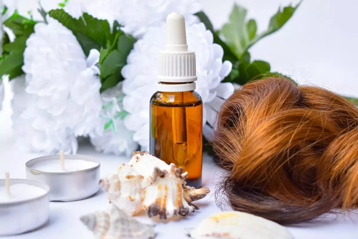 óleo de argan nos cabelos - canva