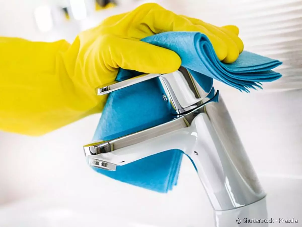 Como limpar a torneira do banheiro? Veja como deixar ela brilhando e sem bactérias - Fonte: Pixabay