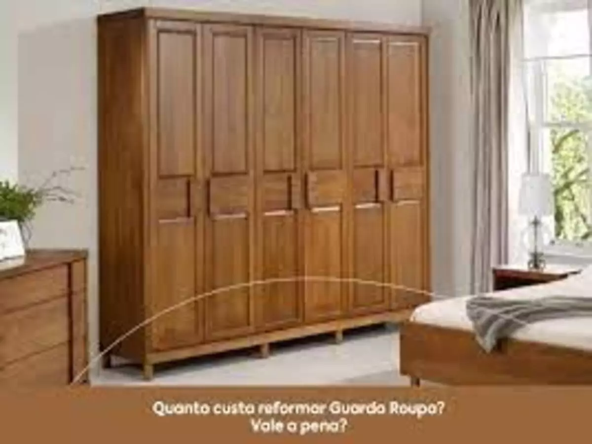 Vale a pena reformar guarda roupa? Veja análise de preços que vai gastar e muito mais - Fonte: Pixabay