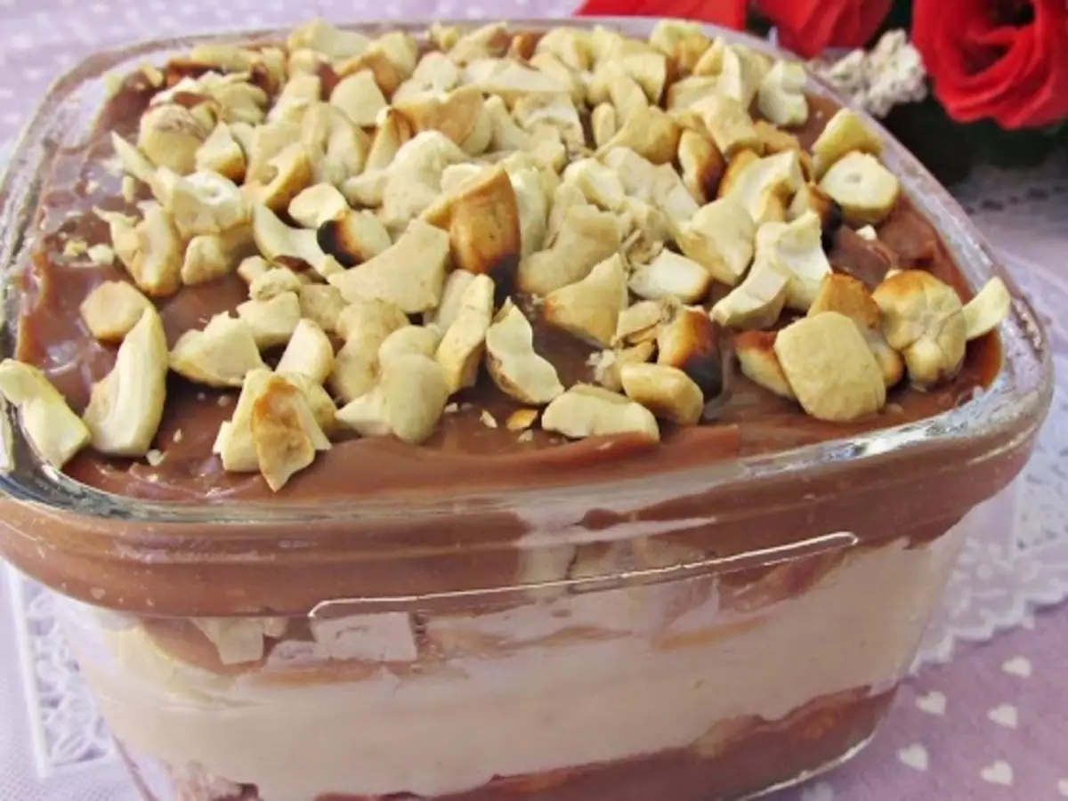 Pavê dois amores com castanha: veja como fazer essa sobremesa de Páscoa em casa