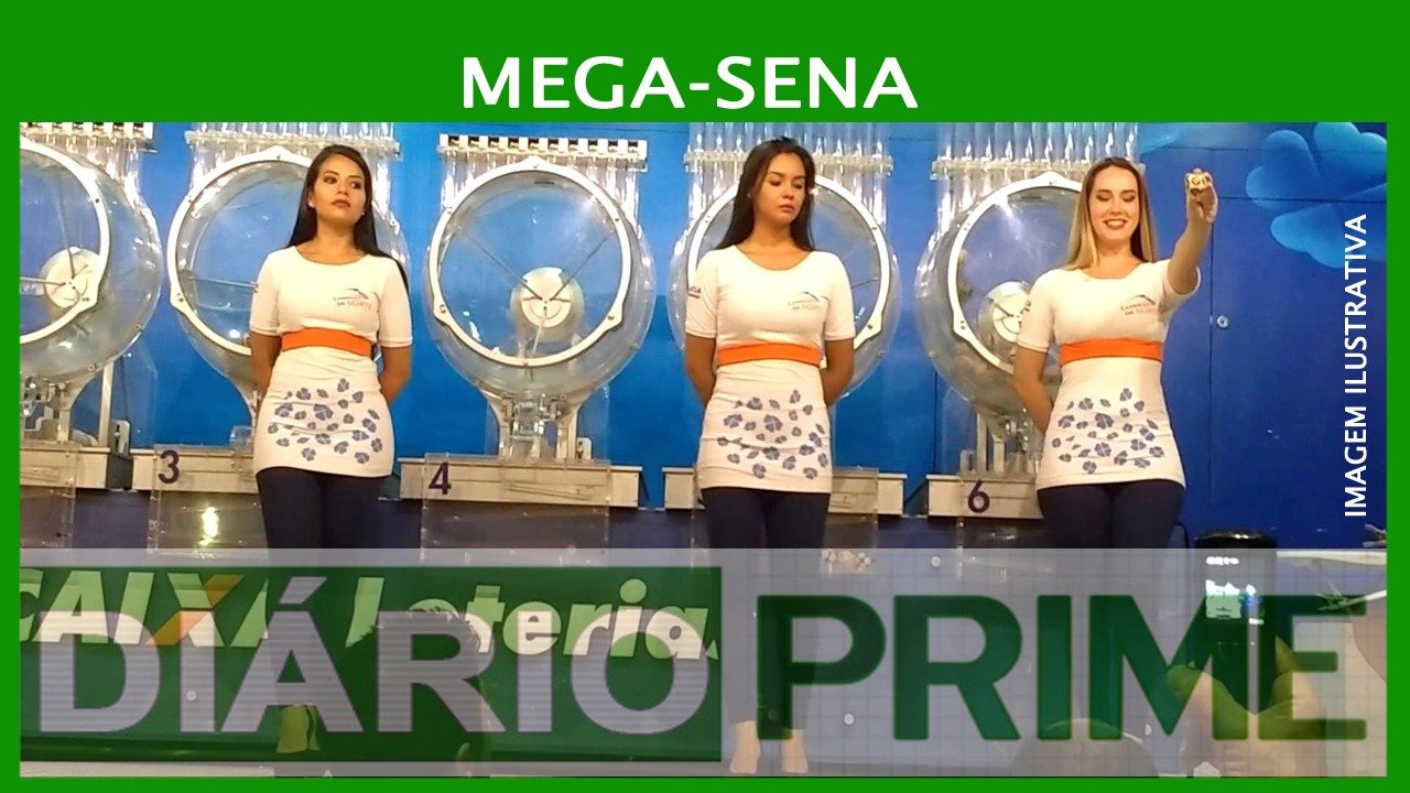 Resultado da Mega Sena / Montagem / Diário Prime