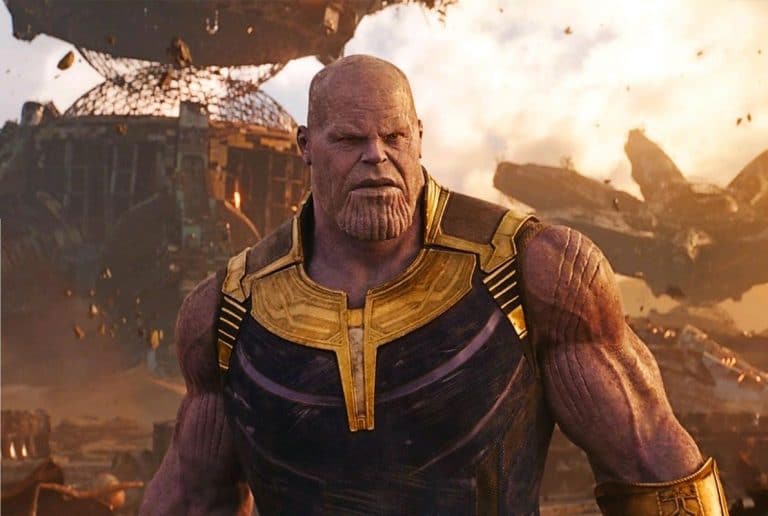Thanos em Vingadores: Guerra Infinita