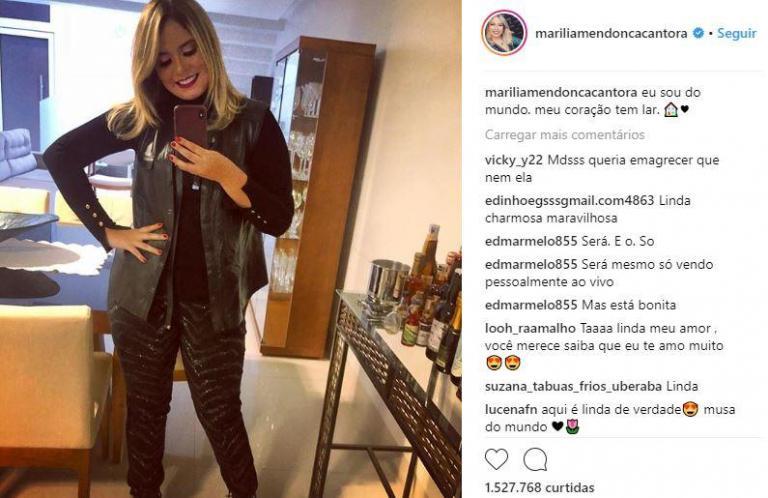 Marília Mendonça / Reprodução : Instagram