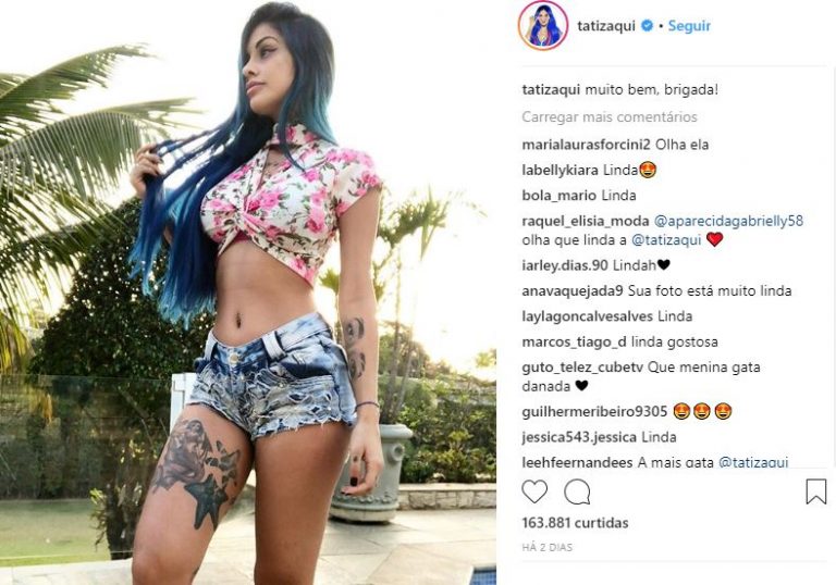 Tati Zaqui / Reprodução Instagram
