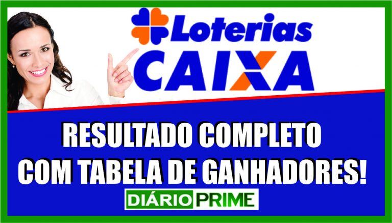 Loterias Caixa - Resultado da Dupla-Sena - Resultado da Dia de Sorte
