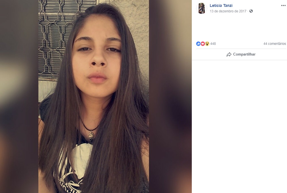 Jovem foi morta a facadas pelo pai em São Roque — Foto: Facebook/Reprodução