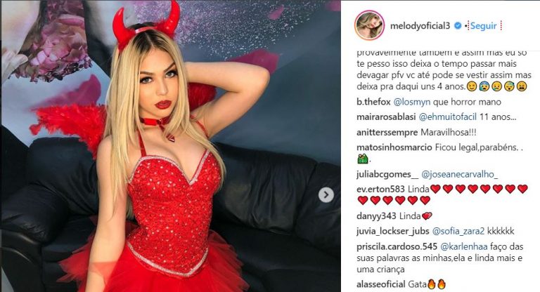 Mc Melody / Fonte : Instagram