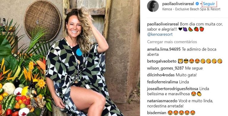 Paolla Oliveira / Instagram