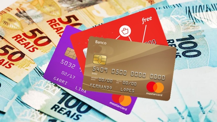 Cartão de crédito para negativado e empréstimo consignado. Foto/Montagem
