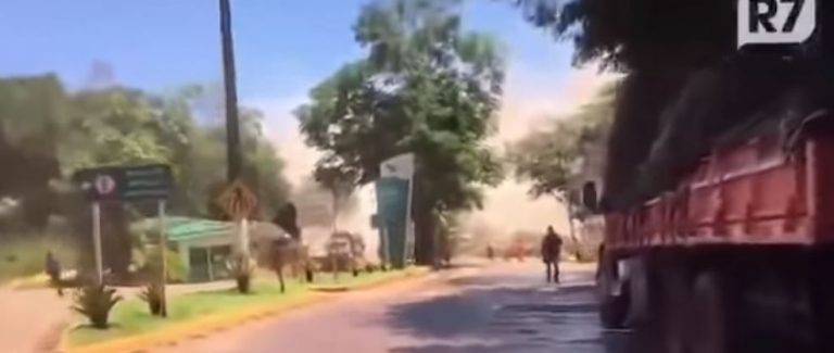 Vídeo do rompimento da Barragem em Brumadinho