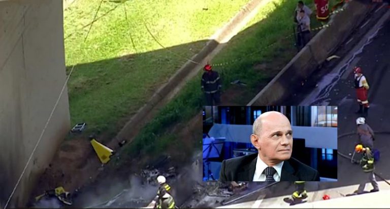 Ricardo Eugênio Boechat morre em acidente. Foto/Montagem