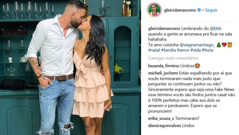 Porque Gleici e Wagner se separaram? ambos ex-BBBs da Globo