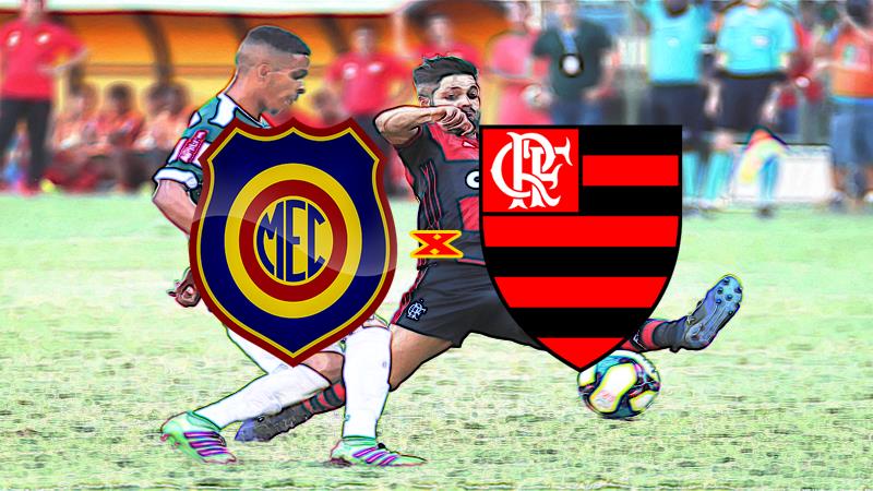 Flamengo e Madureira hoje pelo Campeonato Carioca. Foto/Reprodução