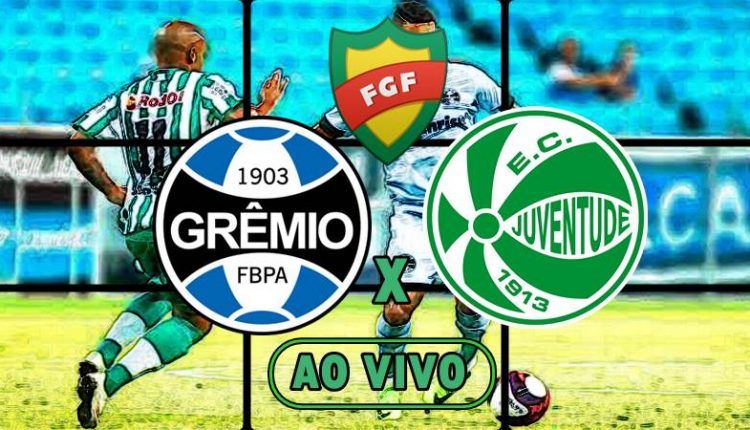 Veja onde assistir o jogo Grêmio x Juventude ao vivo. Foto/Montagem