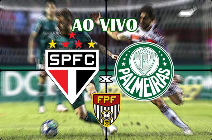 Onde assistir o jogo do São Paulo x Palmeiras ao vivo online. Foto/Montagem