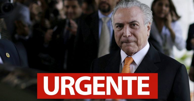 Michel Temer Preso / Reprodução G1