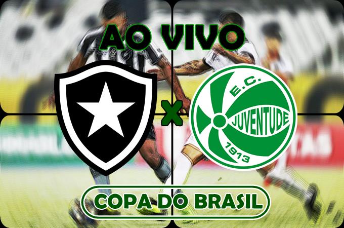 Jogo do Botafogo ao vivo contra o Juventude: assista ao vivo online. Foto/Montagem