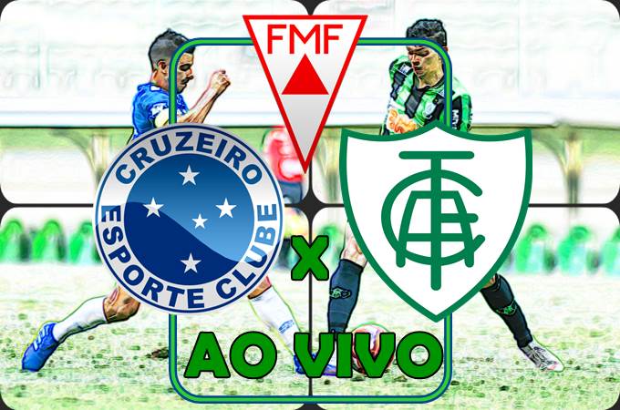 Onde vai passar o jogo Cruzeiro x América MG ao vivo online neste sábado. Foto/Montagem