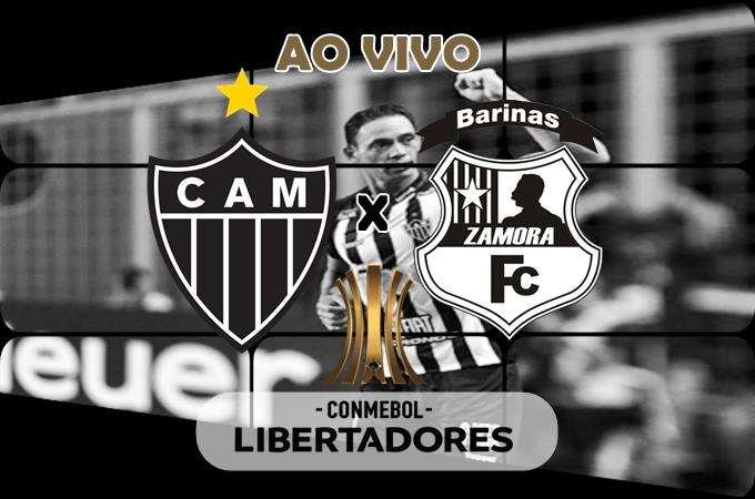 Assistir o Jogo Atlético Mineiro x Zamora ao vivo online. Foto/Montagem