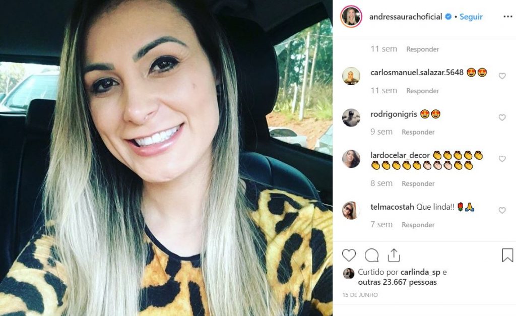 Andressa urach / Reprodução: Instagran