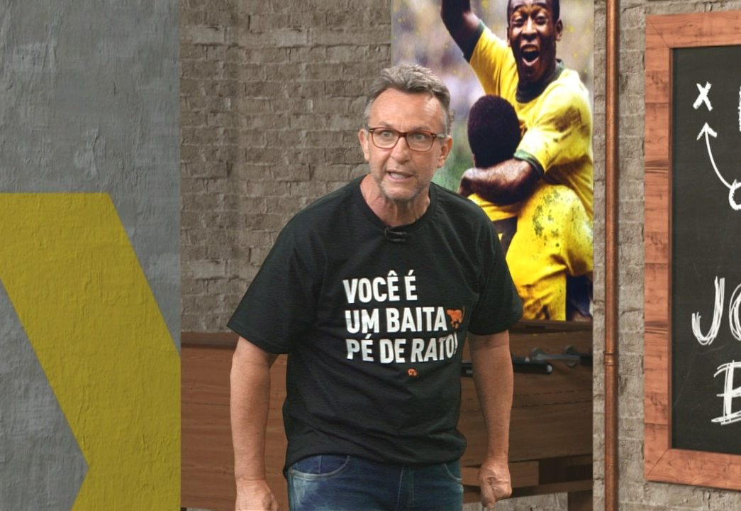 Neto critica Rogério Ceni e afirma que técnico está passando vergonha no Flamengo