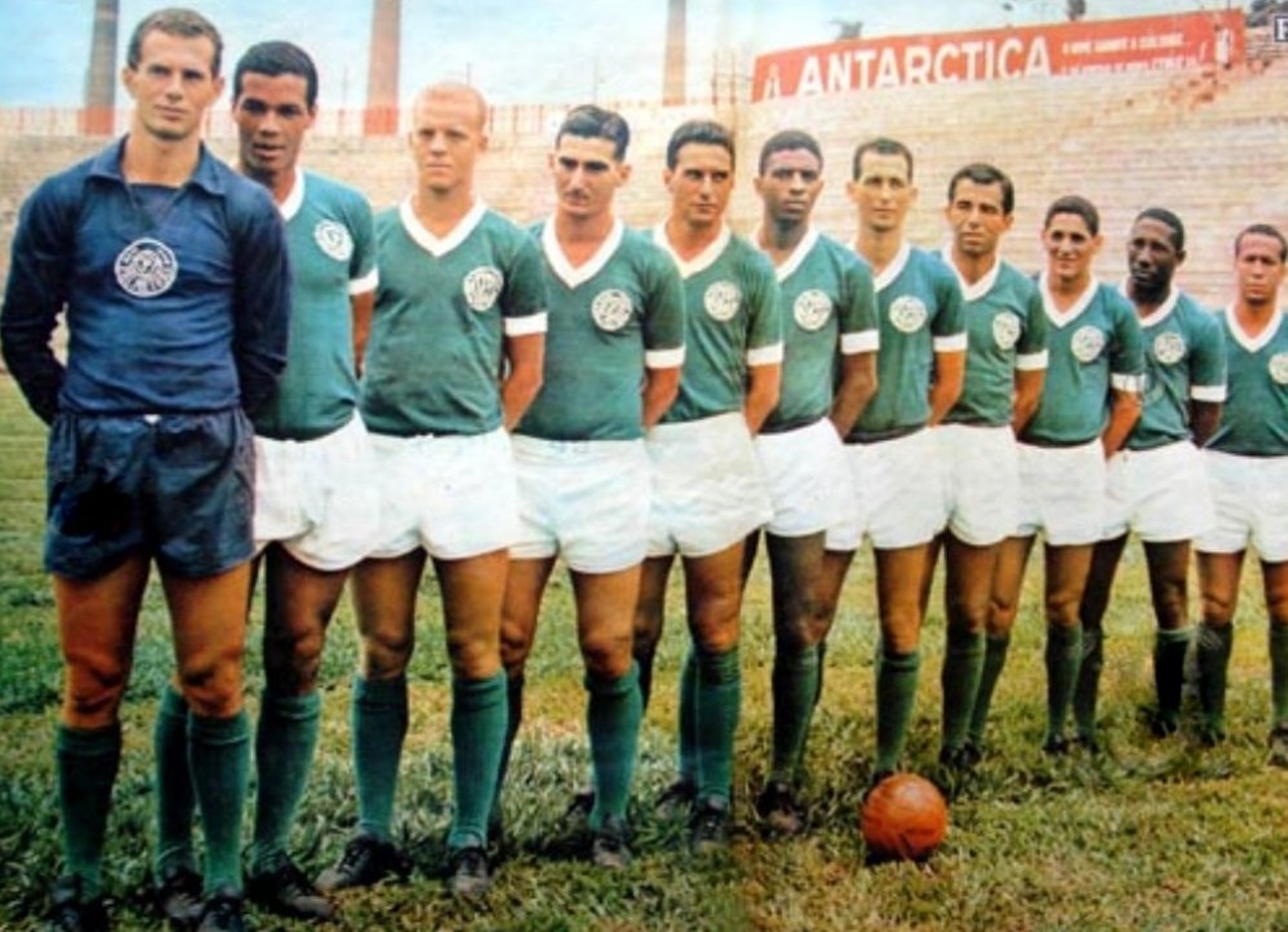 Ninguém Parava o Santos de Pelé? Só a Academia do Palmeiras e Ademir da Guia! Imagem: Reprodução Acervo SE Palmeiras