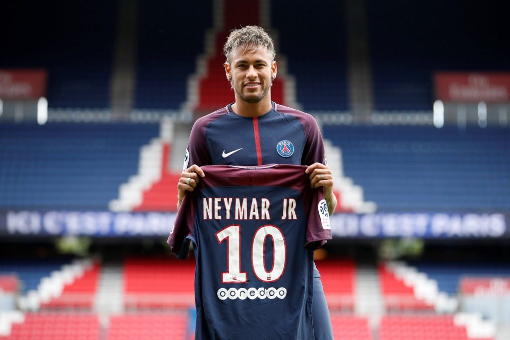 Comparativo: números de Neymar no Barcelona x PSG