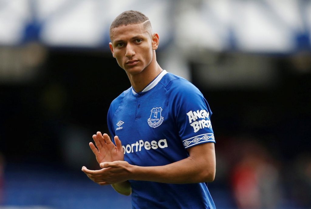 Números de Richarlison com a camisa do Everton impressionam ingleses