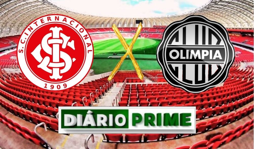 Inter recebe o Olimpia no Beira Rio em busca da classificação. Imagem: Divulgação/FutePrime
