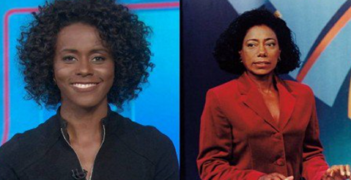 Maju Coutinho e Glória Maria Foto reprodução do Twitter