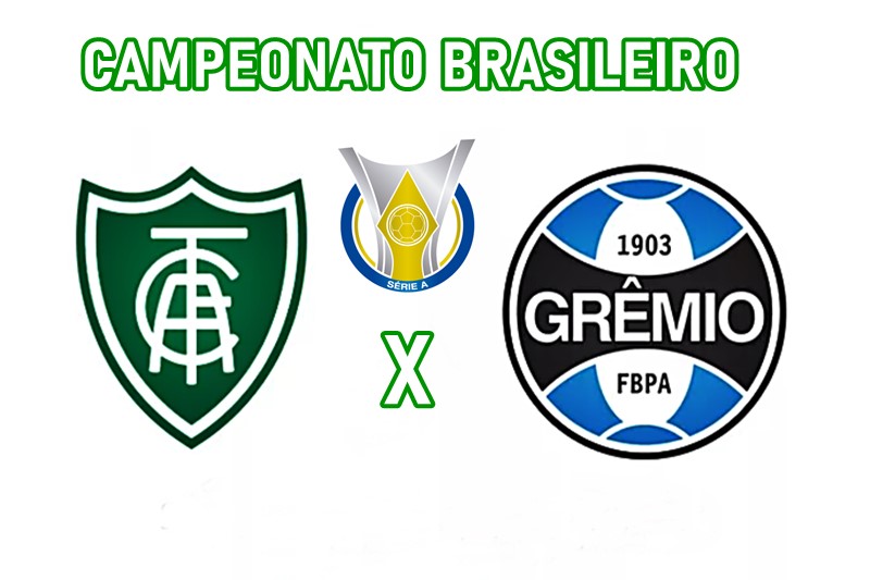 Futebol ao vivo: assista América-MG x Grêmio ao vivo neste sábado às 18h30 (de Brasília), no Independência, pela 32ª rodada do Campeonato Brasileiro.