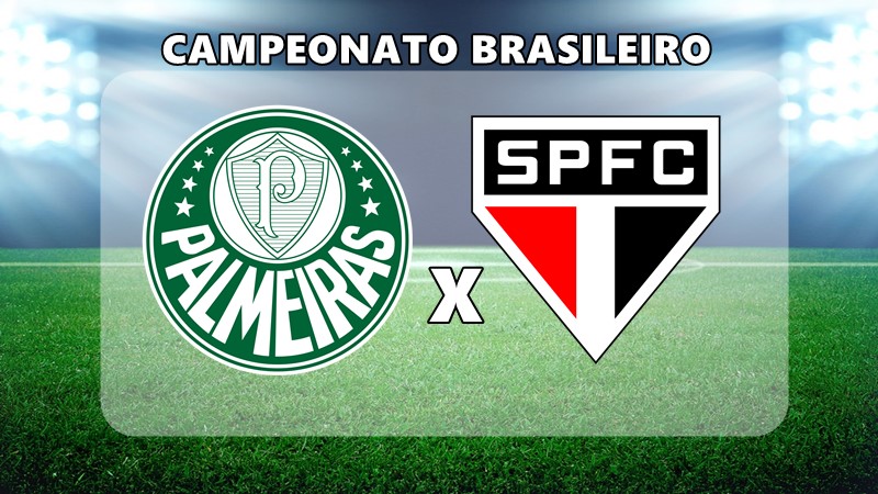 Onde assistir Palmeiras X São Paulo ao vivo pelo Campeonato Brasileiro - Foto - Futebol ao vivo